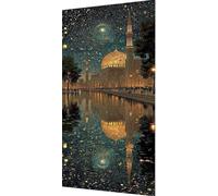Cielo estrellado Diamond Painting Arquitectura Diamond Painting Adultos, DIY 5D Cristal Bordado Punto de Cruz Cuadro Diamantes Puzzle Pintura Diamante, Decoración Del Hogar Regalo 80x160cm t7-21bd