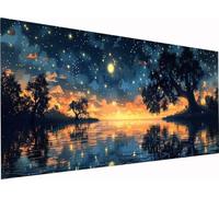 Cielo Estrellado Diamond Painting XXL 80x160cm, 5D Diamond Painting C-1316