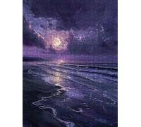 Cielo Morado Puzzle 1000 Piezas, Rompecabezas Adultos Puzzle, 3D Un Rompecabezas, Desafiante Puzzles de Decoración Juego de, Juego Educativo para Toda la Familia, para Regalo Decoración FNKL7-1194
