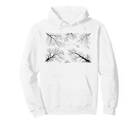 Cielo Nocturno Estrellas Camping Naturaleza Bosque Al Sudadera con Capucha