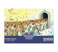 Cielo Puerta atasco de tráfico Puzzle De Madera Impermeable DIY Puzzles De 1000 Piezas Regalos para Adultos Divertido Rompecabezas Juegos Educativos