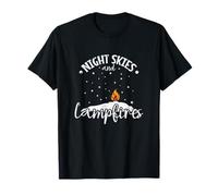 Cielos nocturnos y fogatas Camiseta
