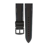 CIEMJSYNF Compatible con Casio Mdv-106 107 Mtp-1374 1375 EFR-516 EQB-500 EQB800 correa de silicona correa de reloj de goma accesorios for hombres(Black blue black,20mm)