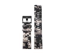 CIEMJSYNF Compatible con diésel DZ7311 4318 serie 7395 correa de cuero suave correa de reloj de piel de vaca gris camuflaje 24mm 26mm 28mm pulsera for hombre