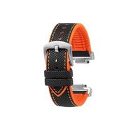 CIEMJSYNF Correa de reloj compatible con Casio Dw5600 Gw-m5610 Gw-b5600 GA2100 GM2100 Sports Nylon Rubber Bottom Correa de reloj para hombre modificada