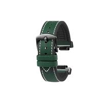 CIEMJSYNF Correa de reloj compatible con Casio Dw5600 Gw-m5610 Gw-b5600 GA2100 GM2100 Sports Nylon Rubber Bottom Correa de reloj para hombre modificada