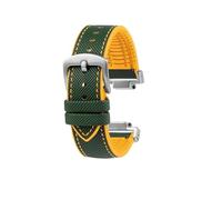 CIEMJSYNF Correa de reloj compatible con Casio Dw5600 Gw-m5610 Gw-b5600 GA2100 GM2100 Sports Nylon Rubber Bottom Correa de reloj para hombre modificada