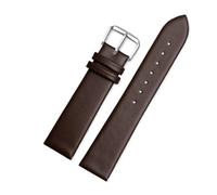 CIEMJSYNF Correa de Reloj de Cuero Compatible con Casio 3744 MTP Correa MTP-M305 1183 V006 V001 Correa de Cuero Cuadrada Luna 20 mm Herramienta Negra y marrón(Brown silver)