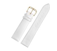 CIEMJSYNF Correa de Reloj de Cuero Compatible con Casio 3744 MTP Correa MTP-M305 1183 V006 V001 Correa de Cuero Cuadrada Luna 20 mm Herramienta Negra y marrón(White gold)