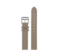 CIEMJSYNF La correa de cuero del reloj es adecuada Compatible con Hermes 14mm 16mm 18mm 20mm pulsera de cuero vacuno suave cómoda y de moda(Grey silver,16mm)