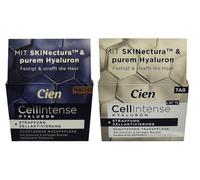 Cien Cellintense - Juego de crema hialurónica, 1 crema de día y de noche (2 x 50 ml)