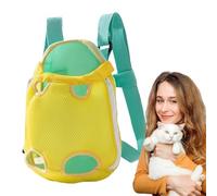 Cien de Espalda - portadora para Perros y Gatos con Escote de Las piernas para Mascotas Transpirable de poliéster Duro | Transportador portátil para Mascotas con cein
