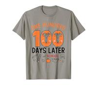 Cien días después Divertido 100 días de Escuela 100 día Camiseta