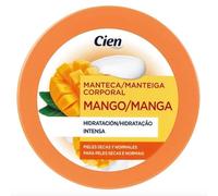 Cien - Manteca Corporal 400 ml. Mango. Hidratación Intensa. Pieles secas y normales.