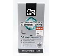 Cien Men Hydro Sensitive 24h Sensitive - Crema hidratante para pieles sensibles con complejo mineral, pH neutro para la piel, 50 ml