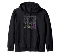 Ciencia de Datos Conocimiento Gráfico Analítica Proceso Humor Sudadera con Capucha