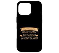 Ciencia de elaboración casera y diseño de cerveza Carcasa para iPhone 16 Pro