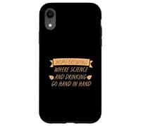 Ciencia de elaboración casera y diseño de cerveza Carcasa para iPhone XR