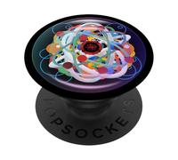 Ciencia de la física de partículas cuánticas PopSockets PopGrip Adhesivo