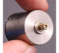 ciencia de la potencia 1718 Motor sin núcleo de 17 mm, engranaje de mute de alto torque de magnet fuerte 12 CT Hollow Cup Motor de dirección, Motor de dirección, Proyectos de motores ( Size : Motor pl