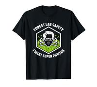 Ciencia Divertida Olvida la Seguridad del Laboratorio Quiero Camiseta gráfica económica