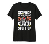 Ciencia Divertida para el Profesor Ciencia Química Profesor enseñar Camiseta Premium