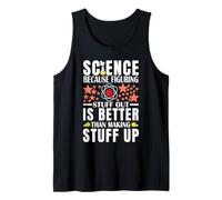 Ciencia Divertida para el Profesor Ciencia Química Profesor enseñar Camiseta sin Mangas
