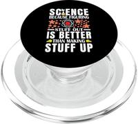 Ciencia Divertida para el Profesor Ciencia Química Profesor enseñar PopSockets PopGrip para MagSafe