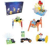 Ciencia experimentos Robótica Kit, Ciencia Técnica Robot kits de construcción, robot construcción ingeniería artesanía motor 6-8 conjunto,