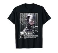 Ciencia ficción Ciber EVA 02 Tecnología de existencia Humana Camiseta