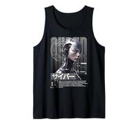 Ciencia ficción Ciber EVA 02 Tecnología de existencia Humana Camiseta sin Mangas