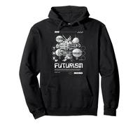 Ciencia Ficción El Futurismo Astro Futuro Renacimiento 2030 Sudadera con Capucha