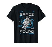 Ciencia ficción perdida en el Espacio encontrada en Wonder Astronauta Camiseta