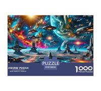 Ciencia ficción Rompecabezas Imposible,desafío para Adultos paisajes Entretenimiento Creativo 1000 Piezas Obra De Arte De Juego De para Adultos, Regalos A Partir De 14 Años 38x26cm/1000pcs