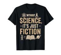 Ciencia Ficción Sin Ciencia Divertido Nerd Geek Camiseta