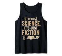 Ciencia Ficción Sin Ciencia Divertido Nerd Geek Camiseta sin Mangas