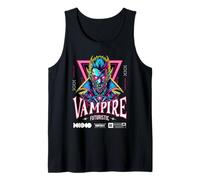 Ciencia Ficción Vampiro Futurista Cyberpunk Neón Camiseta sin Mangas