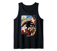 Ciencia ficción Vintage Horror Ciudad perdida de Legurian Camiseta sin Mangas