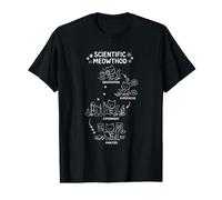 Ciencia Gato Método Científico Experimento Laboratorio Profes Camiseta gráfica económica