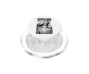 Ciencia Halloween Panel Solar Vampiro Fotones De Terror PopSockets PopGrip para MagSafe