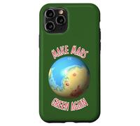 Ciencia Negro Azul Rojo Marte Terraforming Cartografía Carcasa para iPhone 11 Pro