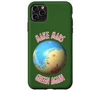 Ciencia Negro Azul Rojo Marte Terraforming Cartografía Carcasa para iPhone 11 Pro MAX