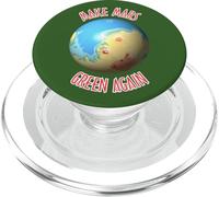 Ciencia Negro Azul Rojo Marte Terraforming Cartografía PopSockets PopGrip para MagSafe