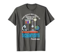 Ciencia Profesor Biólogo Regalo Enseño La Mía Biología Camiseta, Hombre, Asfalto, L