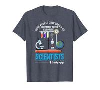 Ciencia Profesor Biólogo Regalo Enseño La Mía Biología Camiseta, Hombre, Azul Jaspeado, L
