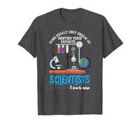 Ciencia Profesor Biólogo Regalo Enseño La Mía Biología Camiseta, Hombre, Jaspeado Oscuro, L