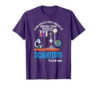 Ciencia Profesor Biólogo Regalo Enseño La Mía Biología Camiseta, Hombre, Morado, L