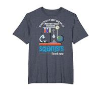 Ciencia Profesor Biólogo Regalo Enseño La Mía Biología Camiseta, Hombre Tallas Grandes, Azul Jaspeado, 4X Alto
