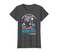 Ciencia Profesor Biólogo Regalo Enseño La Mía Biología Camiseta, Mujer, Jaspeado Oscuro, L