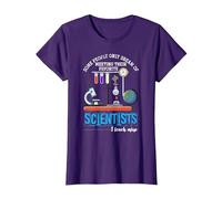 Ciencia Profesor Biólogo Regalo Enseño La Mía Biología Camiseta, Mujer, Morado, L